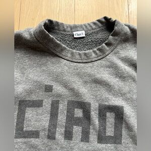 Clare V Charcoal Crewneck Sweatshirt